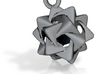 Compound of Five Rounded Tetrahedra Pendant 3d printed 