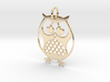 OWL Keychain 3d printed 