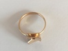 Nobel Ring 3d printed Nobel Ring Rose Gold- Rotated