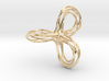 Tri-Moebius Knot 3d printed 