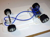Slot car chassis for 962 CLH 1/28 3d printed 