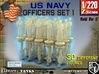 1-220 USN Officers Set 1 3d printed 