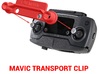 DJI MAVIC PRO - Screen Cover & Transport Clip Cont 3d printed 