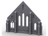 HORelM0142 - Gothic modular church 3d printed 