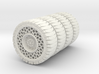 46mm airless tires 3d printed 