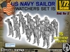 1-72 US Navy Watchers Set15 3d printed 