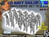 1-160 US Navy Watchers Set15 3d printed 