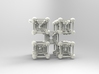 Untouchable Cubes * 5 Formation 3d printed 