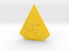 5-hole, Number 5, 5 Sided Shape Button 3d printed 