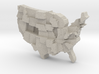 USA by Obesity 3d printed 