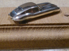 E-type 55mm Keychain 3d printed Jaguar E Type keychain
