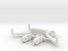 SP4 Spare Parts for CK4 Chassis Kit 3d printed White Strong & Flexible nylon plastic