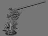 Best Detail 1/24 USN 3 inch 50 Cal. Deck Gun Kit 3d printed 