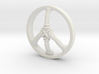 Ring Part Peace 3d printed 