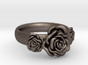 Wild Rose Ring 3d printed 