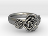 Wild Rose Ring 3d printed 