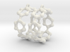 Earrings (Pair)- Molecule- Carbon Nanoring 3d printed 