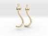 d. "Life of a worm" Part 4 - "Baby worm" earrings 3d printed 