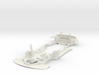 S07-ST2 Chassis for Scalextric Aston GT3 STD/STD 3d printed 