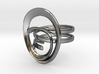 Anello Conchiglia Ring Shell 3d printed 