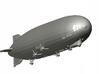 LZ127 Graf Zeppelin (with markings) 1/700 scale 3d printed CAD drawing 3/4 view