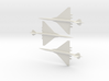 1/700 BOEING 2707-300 SUPERSONIC TRANSPORT 3 PACK 3d printed 