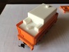 Oil bunker for HO-Scale Tyco 4-6-0 or 4-8-0 3d printed 
