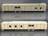 D&RGW RPO Baggage Car NScale 3d printed Sides Layouts