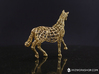 2014 Year of the Horse- Polished Gold 3d printed 