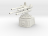 Quad Automatic Cannon Emplacement 3d printed 