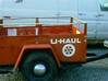 HO Scale Open Trailers Old U-haul Style X3 1/87 3d printed 