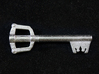 Keyblade 3d printed Polished Nickel Steel