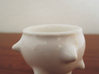 Spike Guinomi (02) 3d printed Material : Ceramics (White Glossy)