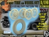 1-16 GMC Tire+Rims 750x20 3d printed 