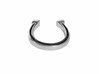 Horseshoe Ring  3d printed For blackened post-finish, shop on LucasPlus.com