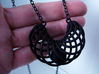 Pendant with captured bead 3d printed 