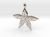 Starfish OM GOA Symbol Jewelry Necklace 3d printed 