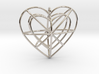 Wire Heart 3d printed 