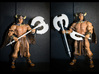 ACC-03-Axes 7inch MOTU v2.3 3d printed White Strong and Flexible Polished material.