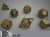 Swords and Shields D&D Dice set D12 3d printed Full set available