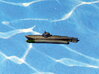 German Midget Submarine "Biber" 1/144 3d printed 1/285 Model