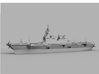 1/1800 JS Hyūga-class helicopter destroyer 3d printed Computer software render