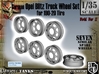 1-35 Opel Blitz 190x20 Empty Wheel Set2 3d printed 