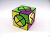 Circle X Cube Puzzle 3d printed One Turn
