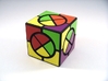 Circle X Cube Puzzle 3d printed Three Turns