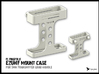 EzUHF v4 mount case 3d printed 