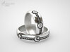 Multy Culty Ring (All Religions) 3d printed Multiculturalism wedding rings