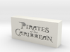 Pirates of the Caribbean Logo 3d printed 