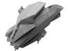 1:1000 - Anubis: Stealth Ship_100mm [The Expanse] 3d printed 