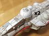 CR-90 Corvette Turret Replacement (Ep III) 3d printed 
